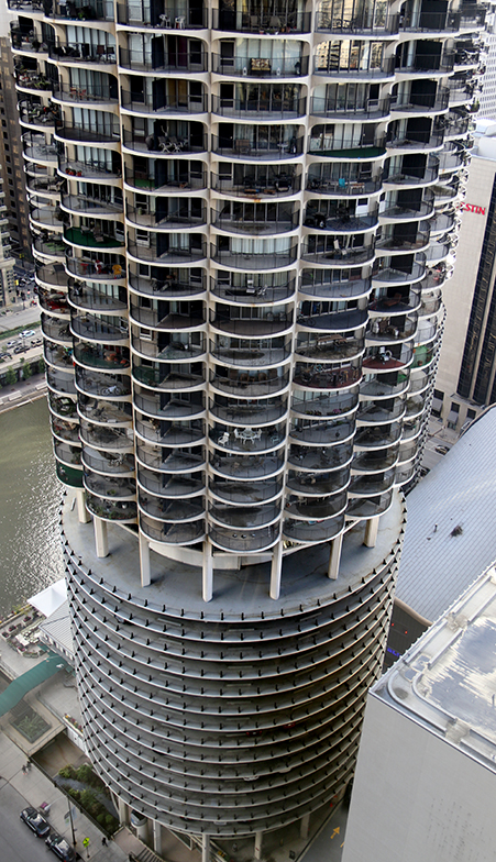 Open House Chicago 2017: Top-down Unitower (Marina City)